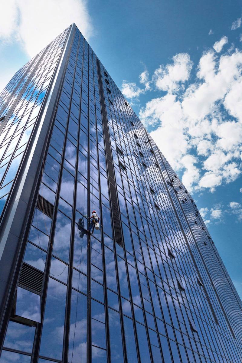 安居区玻璃外墙清洗